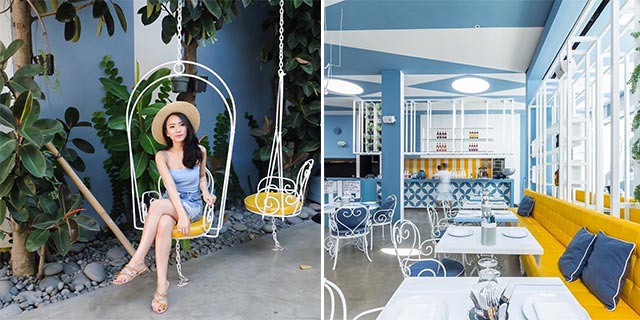 Interior Shot of Da Maria Restaurant with Instagram Influencers