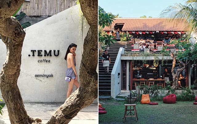 Interior Shot of Titik Temu Restaurant with Instagram Influencers